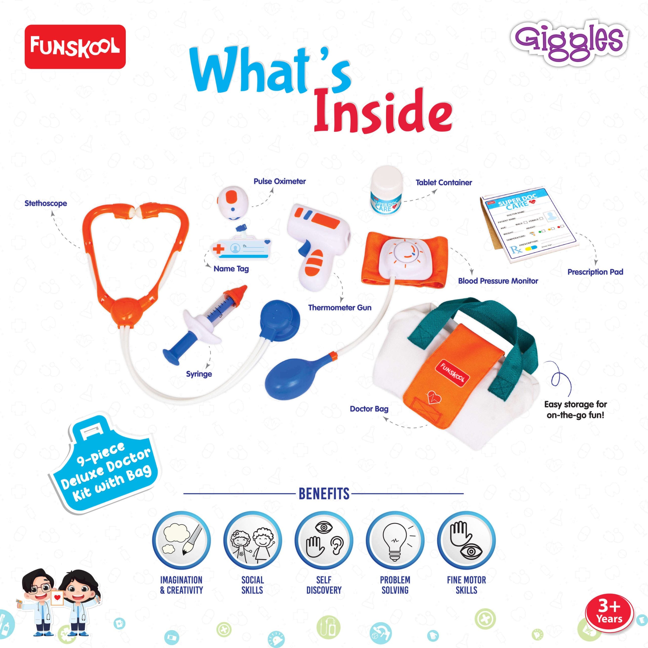 Giggles Super Doc Playset for kids