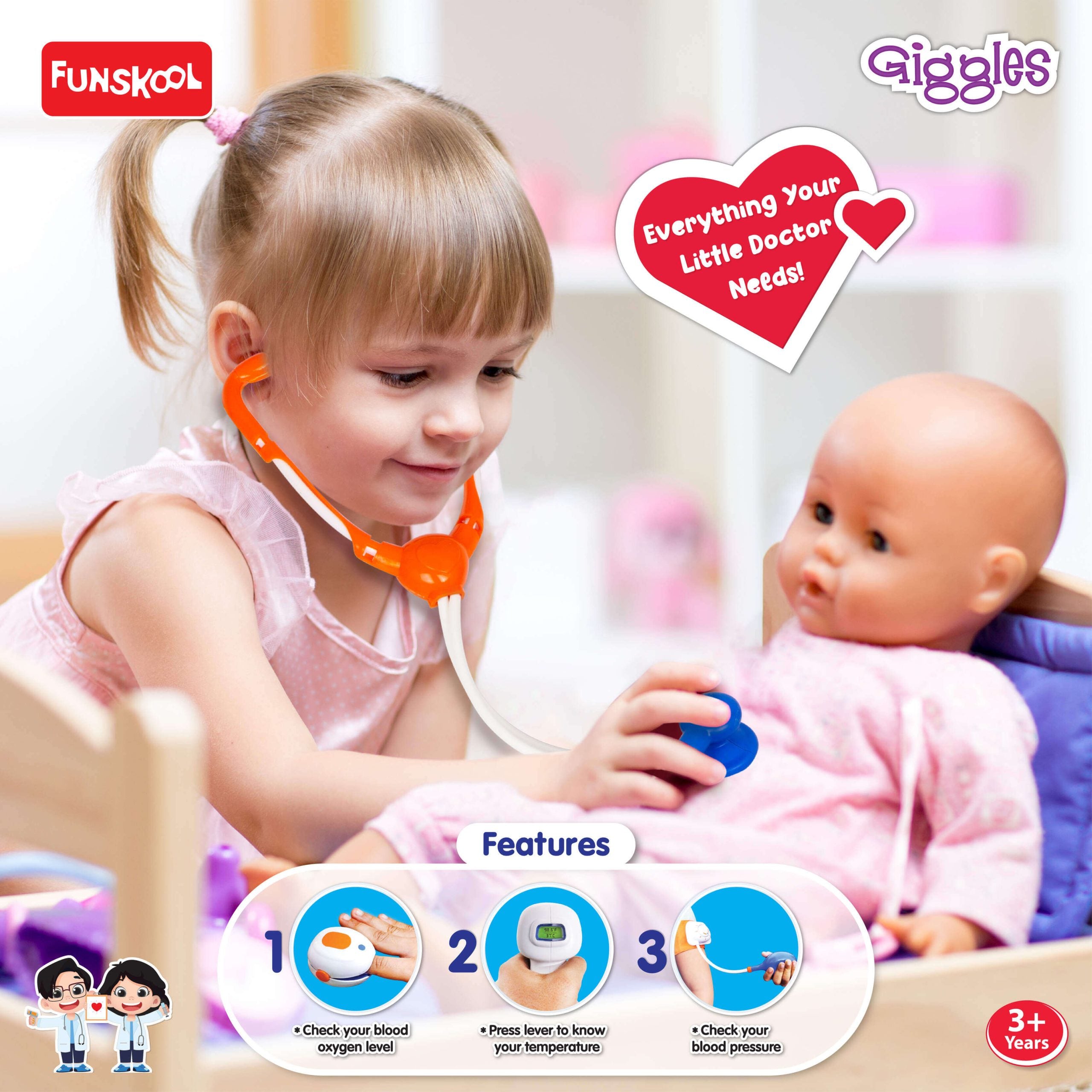 Giggles Super Doc Playset for kids
