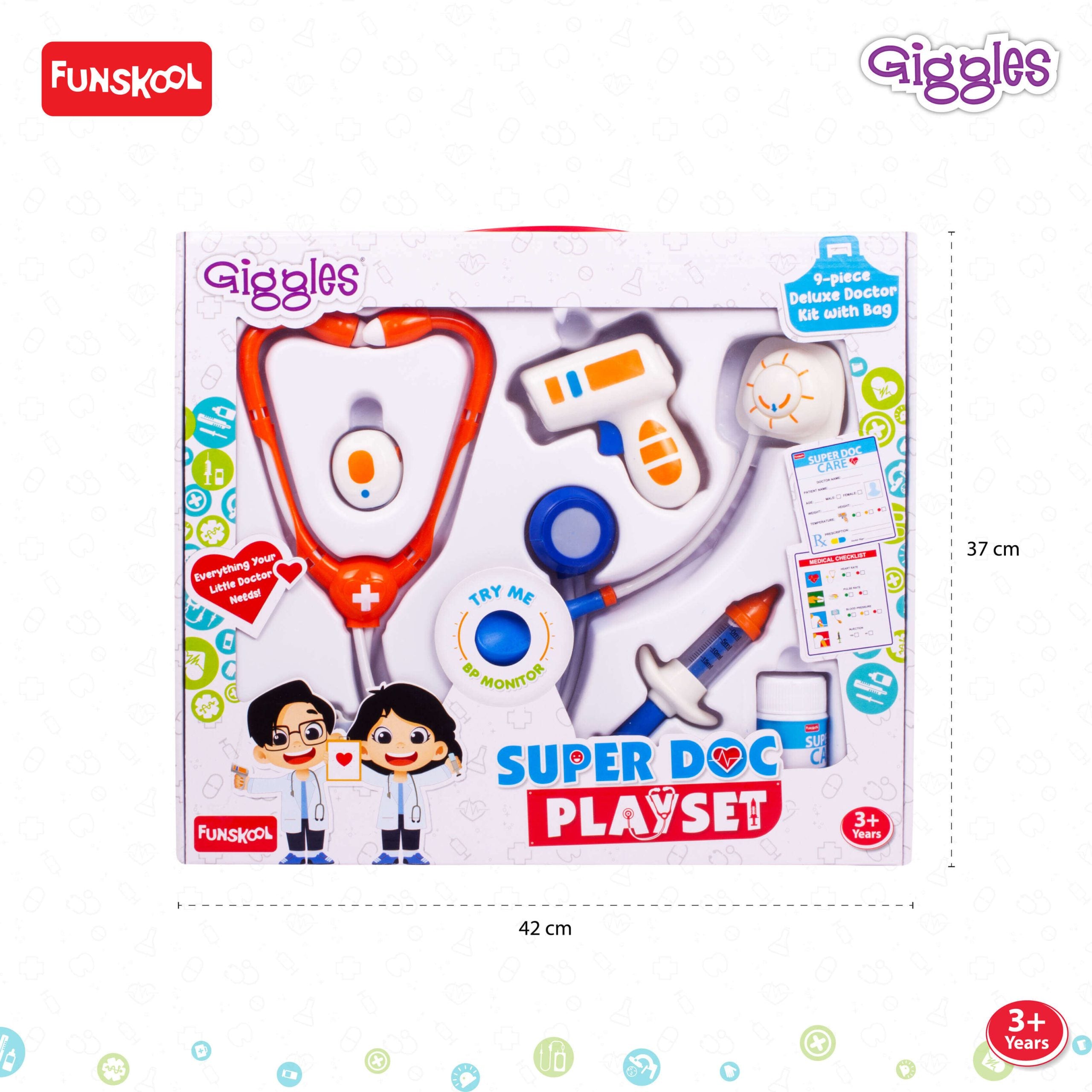 Giggles Super Doc Playset for kids