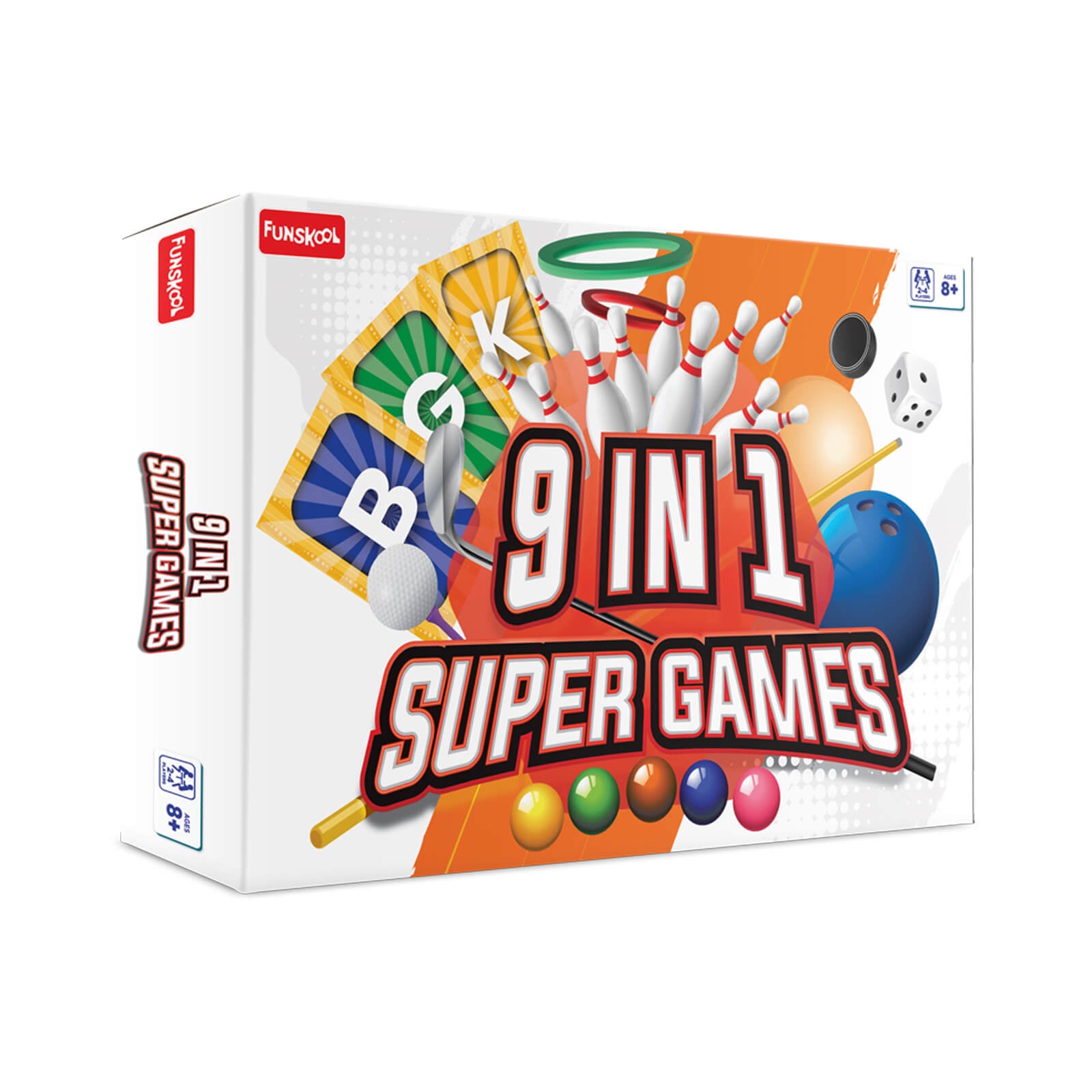 FUNSKOOL 9 IN 1 SUER GAMES FUN