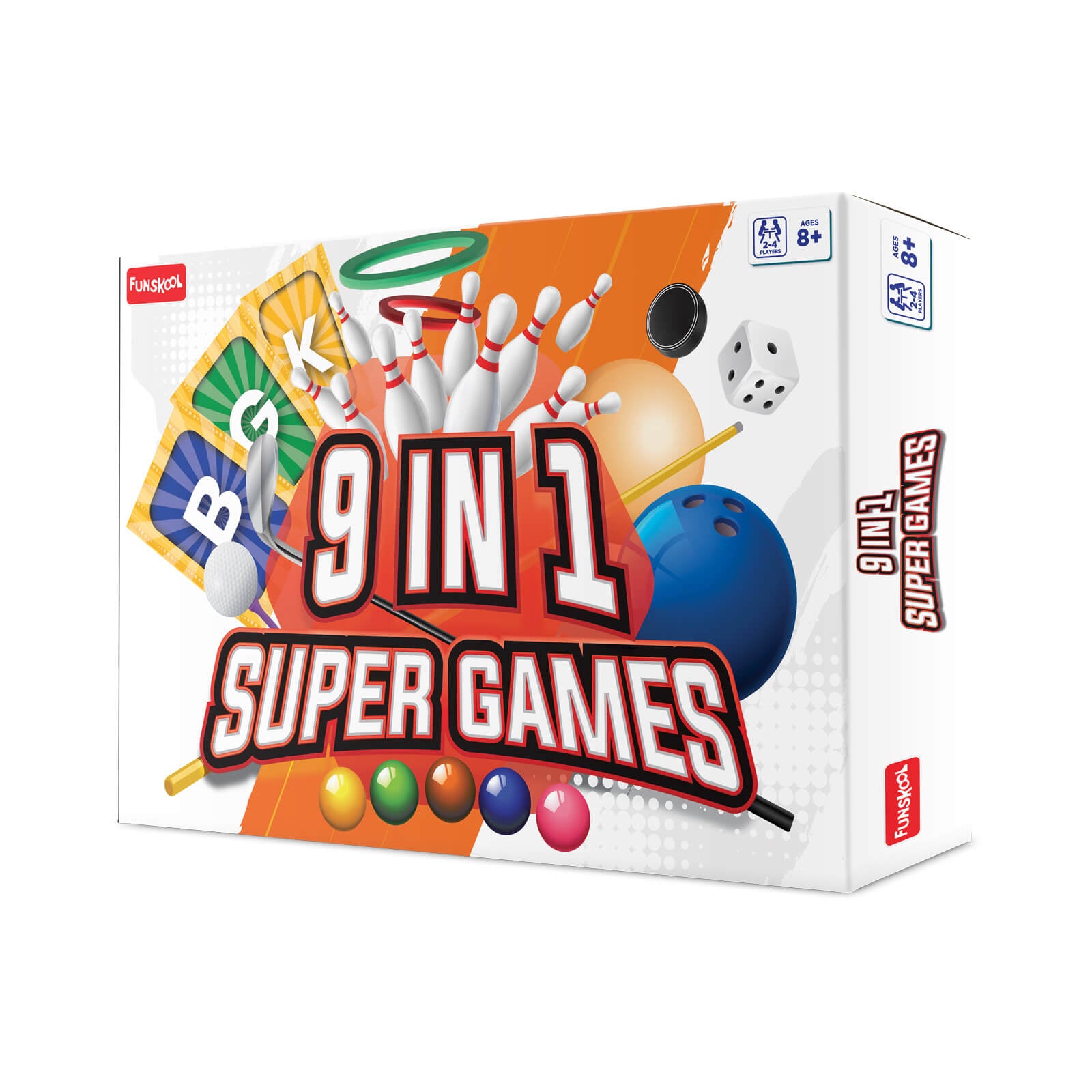 FUNSKOOL 9 IN 1 SUER GAMES FUN