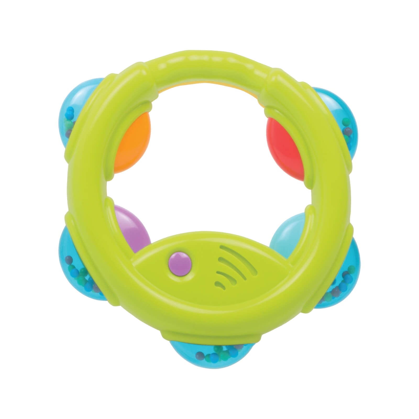 Giggles Tambourine Rattle