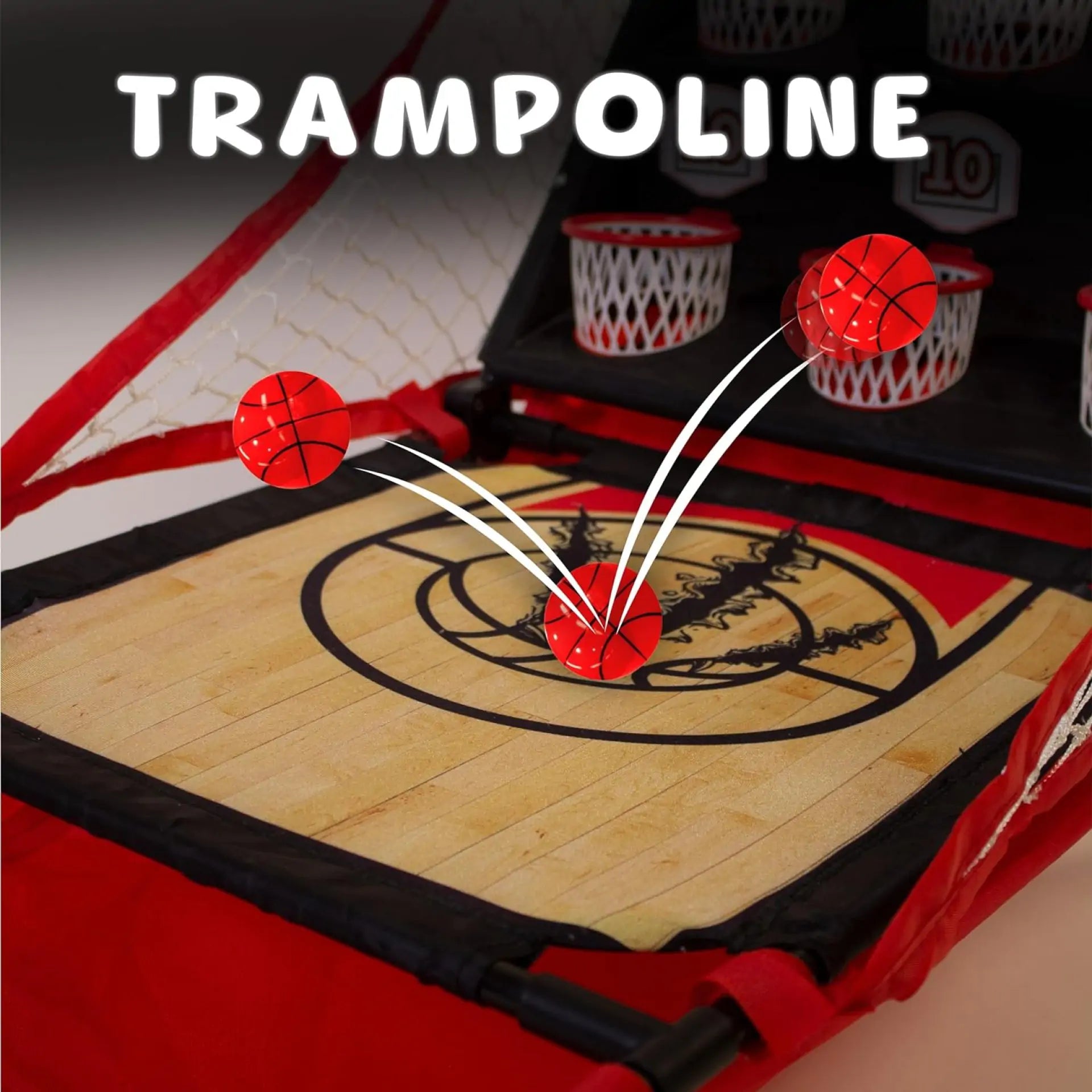 Tygatec Electronic Basketball With Mini Hoops, 2 Players