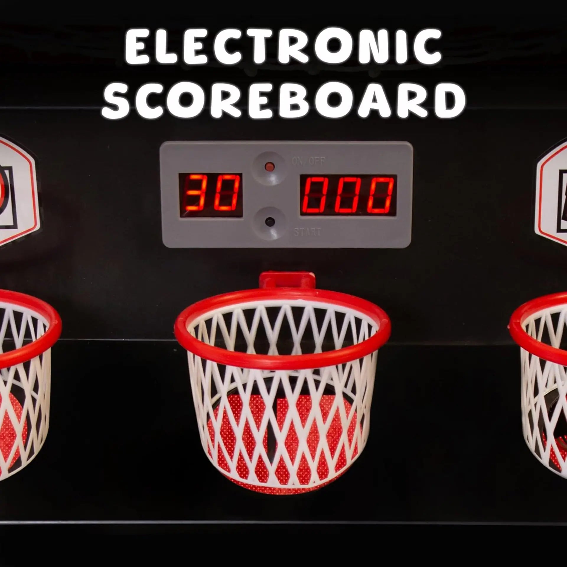 Tygatec Electronic Basketball With Mini Hoops, 2 Players
