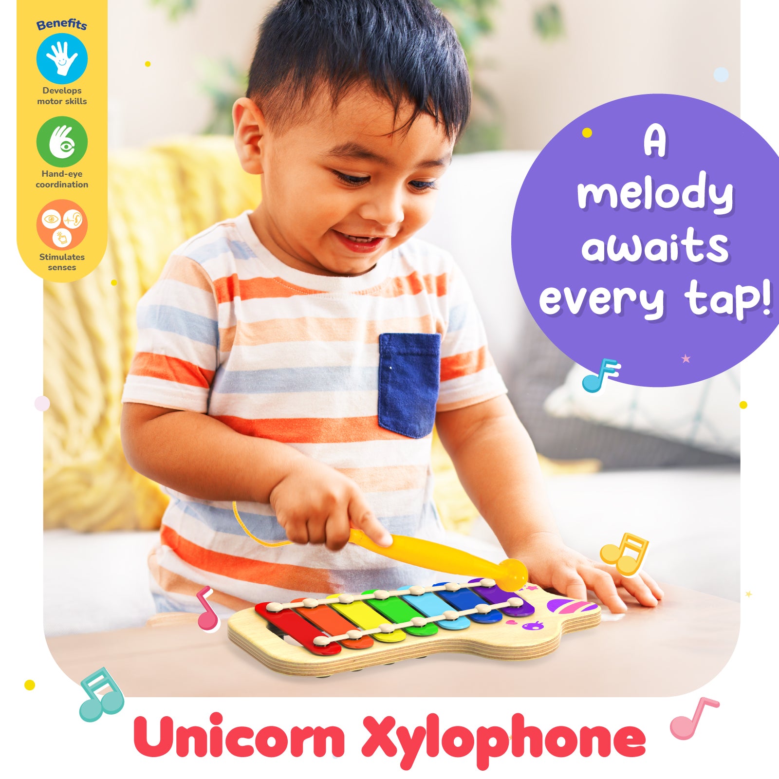 Giggles Unicorn Xylophone