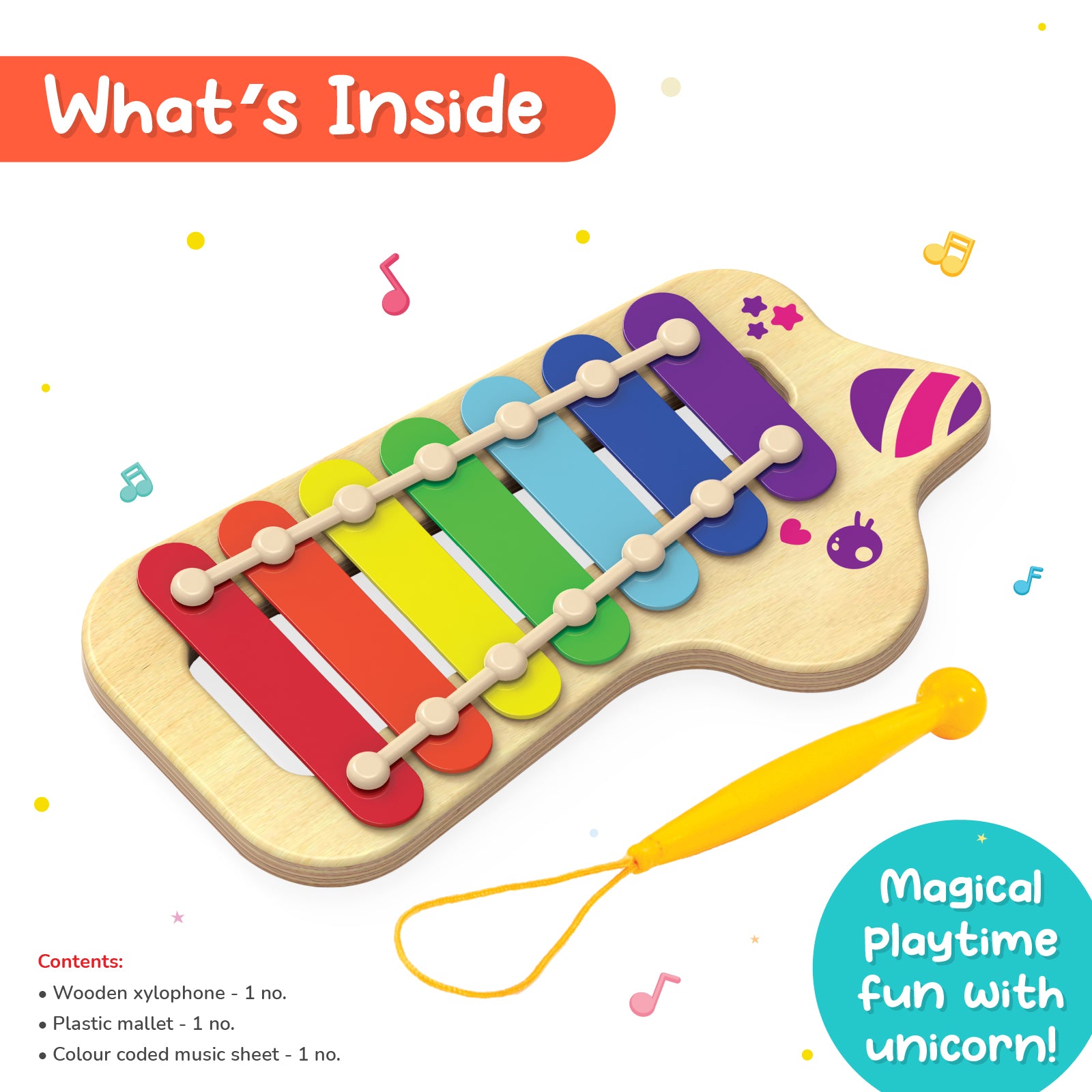 Giggles Unicorn Xylophone