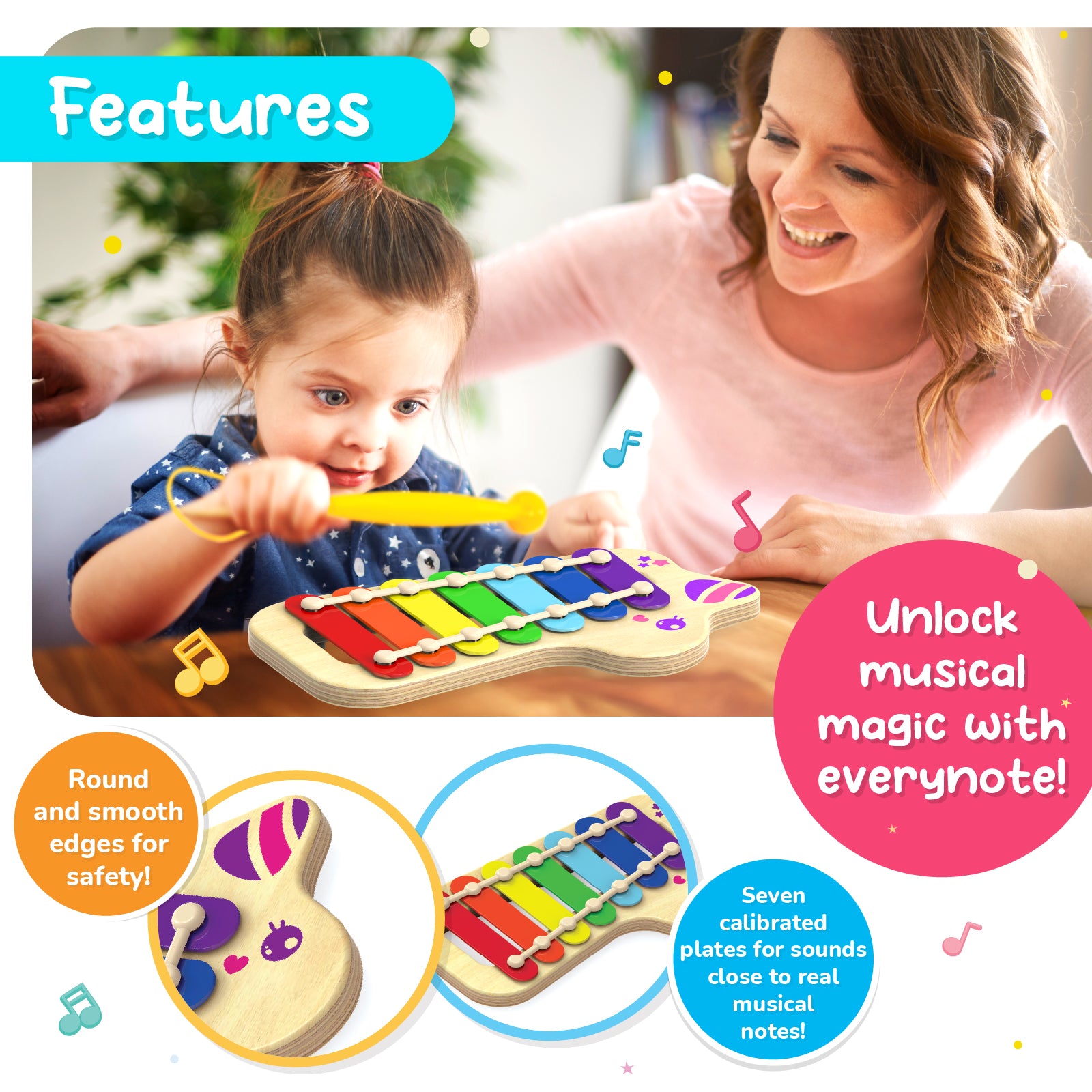 Giggles Unicorn Xylophone
