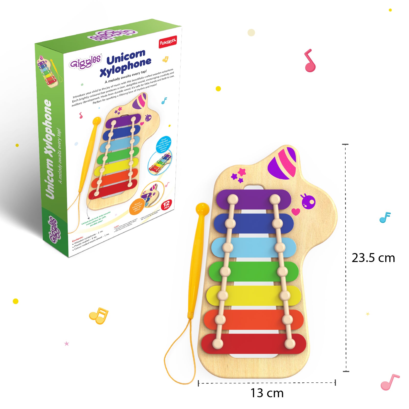 Giggles Unicorn Xylophone