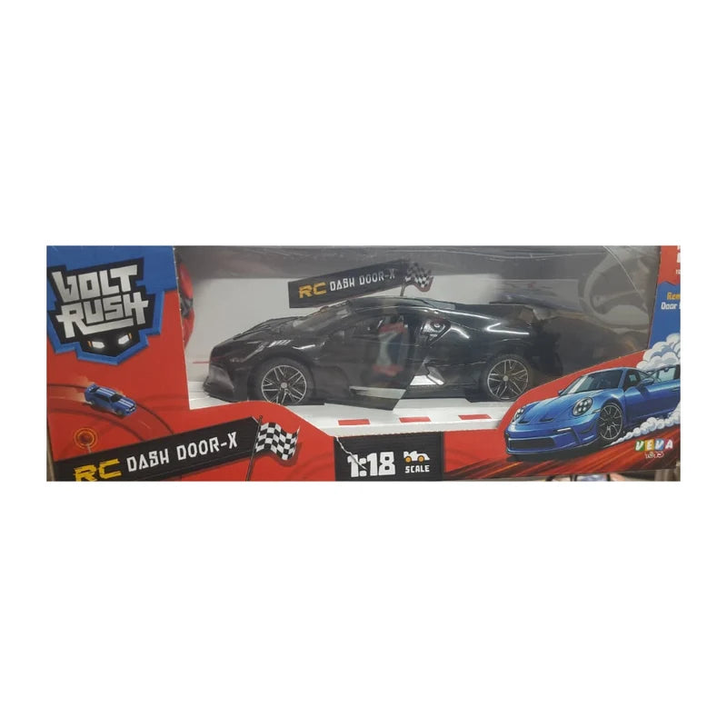Funskool Volt Rush 1:18 Scale Rc Dash Door-X Remote Control Sports Car (Multicolor)