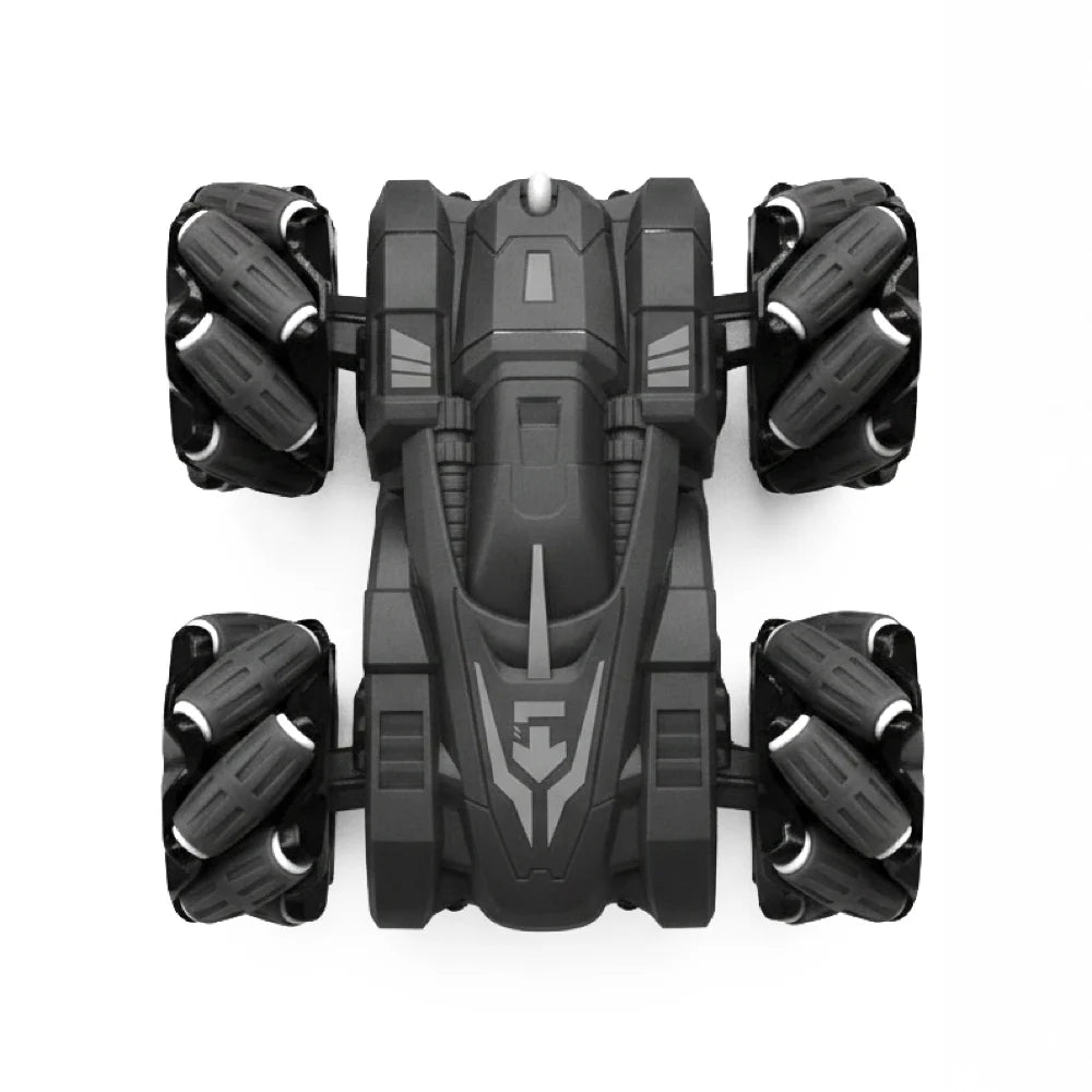 Funskool Volt Rush RC Vort X Stunt Car - 360° Spin Action (Multicolor)
