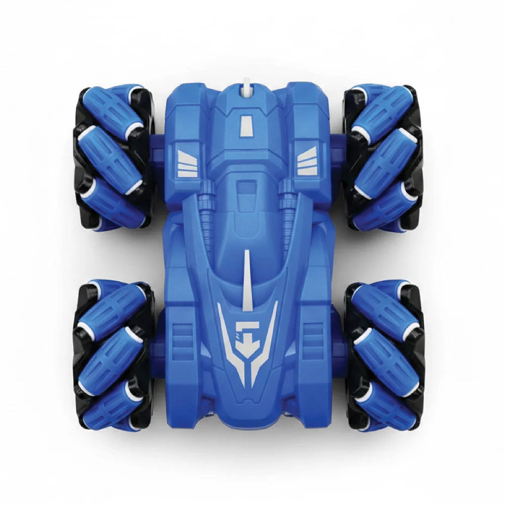 Funskool Volt Rush RC Vort X Stunt Car - 360° Spin Action (Multicolor)