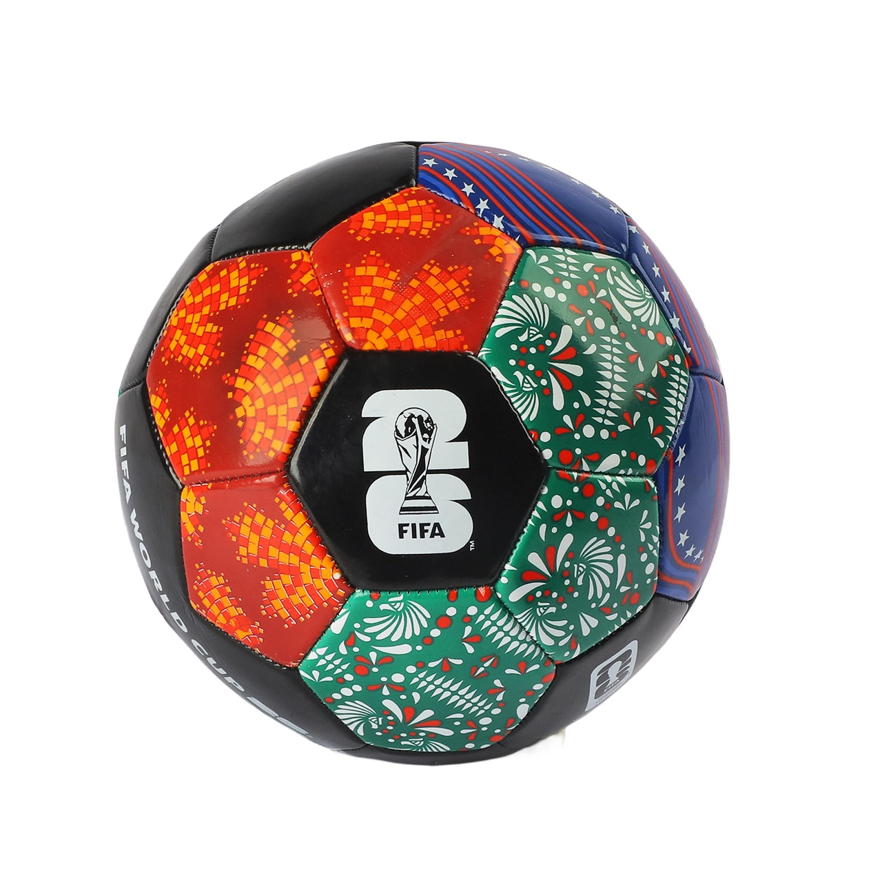Official FIFA World Cup 2026 Size 5 Match Football – Black Graphic