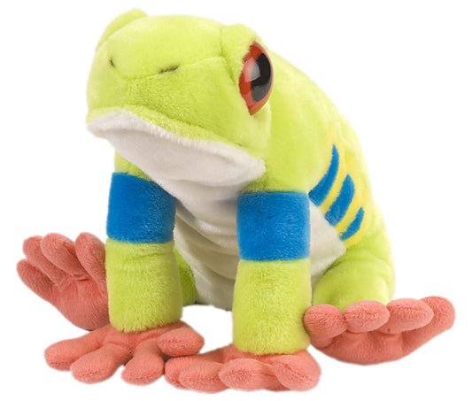 Wild Republic RET FROG Stuffed Animal