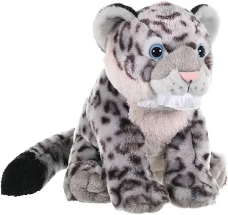 Wild Republic MINI SNOW LEOPARD Stuffed Animal