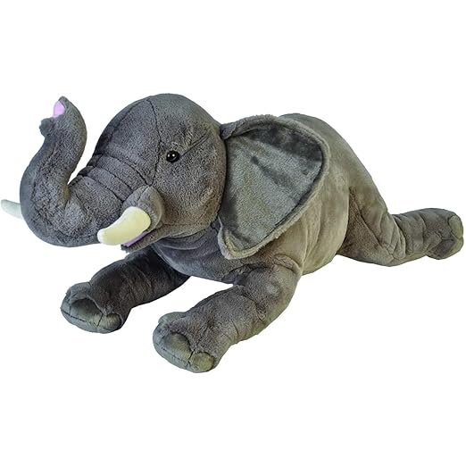 Wild Republic JUMBO AFRICAN ELEPHANT Stuffed Animal
