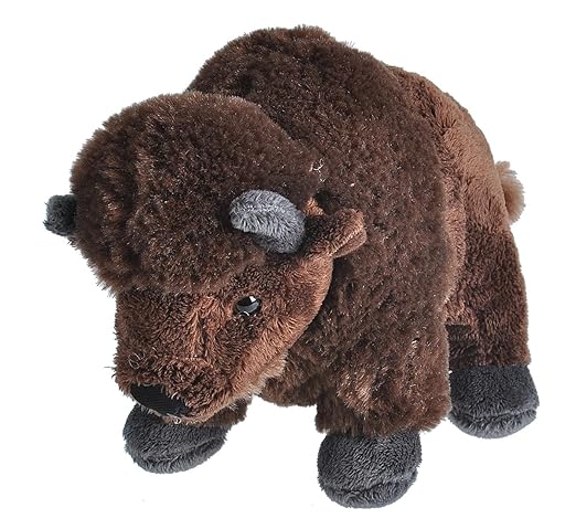 Wild Republic MINI BISON Stuffed Animal