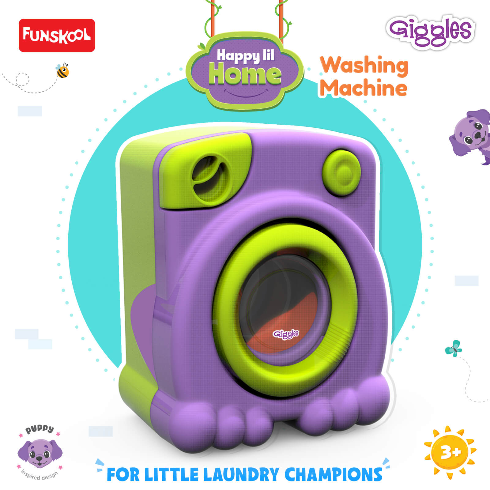Giggles Happy Lil Home – Washing Machine