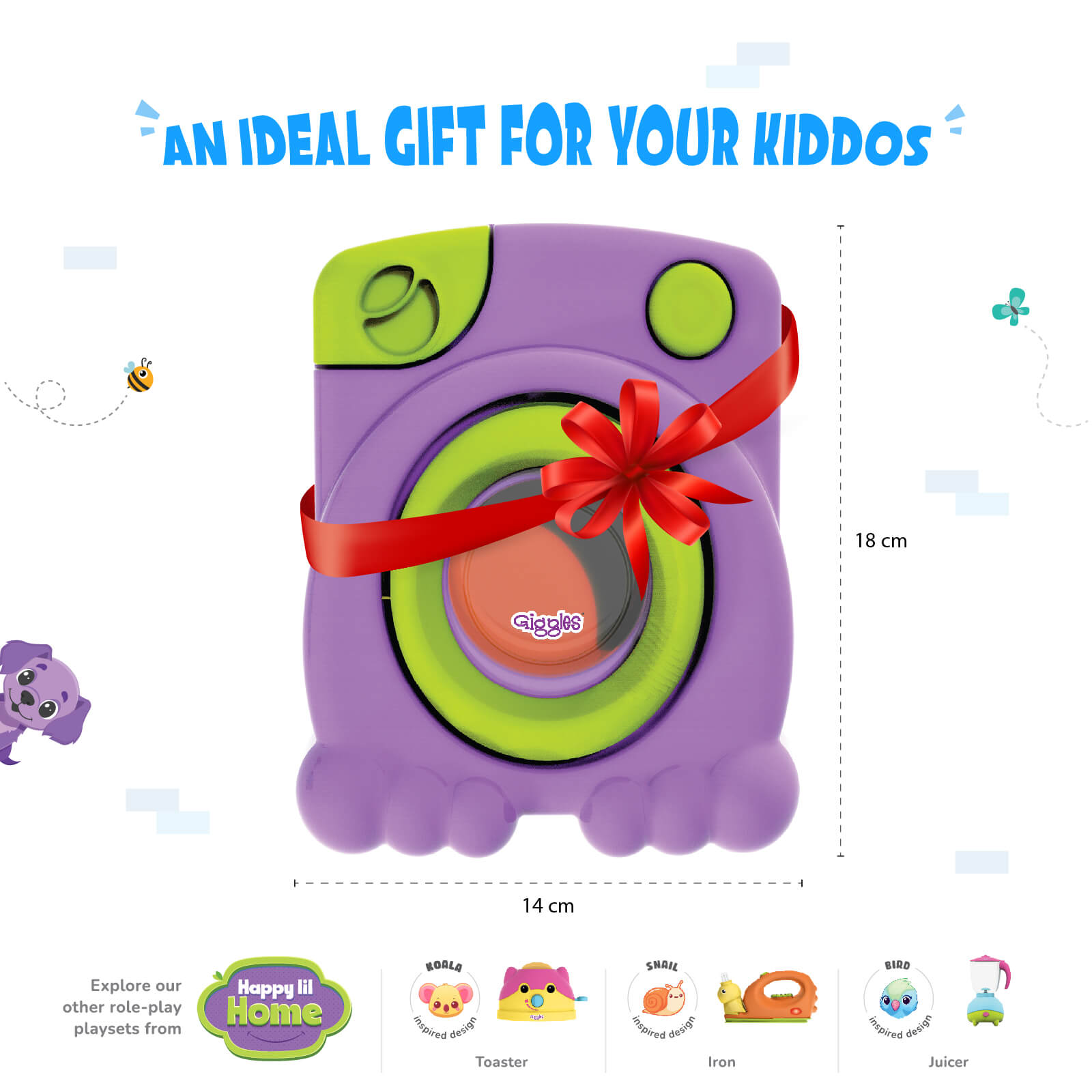 Giggles Happy Lil Home – Washing Machine