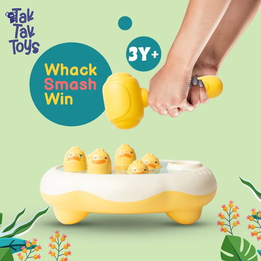 Tak Tak Toys Whack-A-Mole Musical Interactive Toy