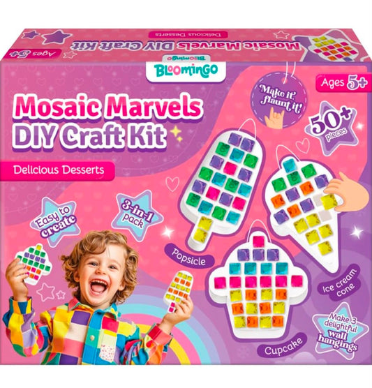 Bloomingo Mosaic Marvels DIY Craft Kit