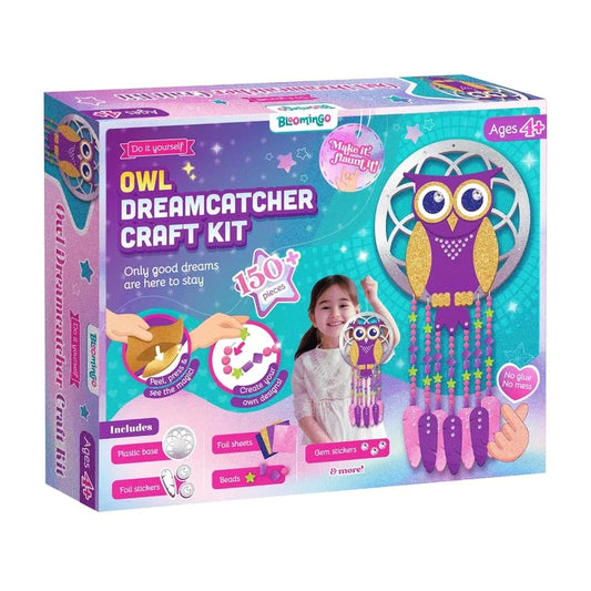 Bloomingo Diy Owl Dreamcatcher Art & Craft Kit