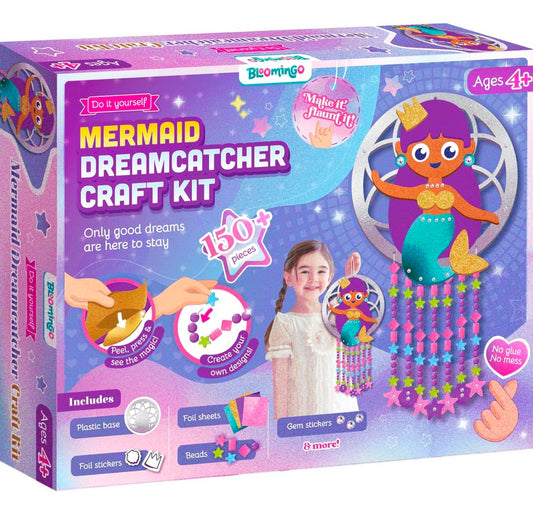 Bloomingo Diy Mermaid Dreamcatcher Art & Craft Kit