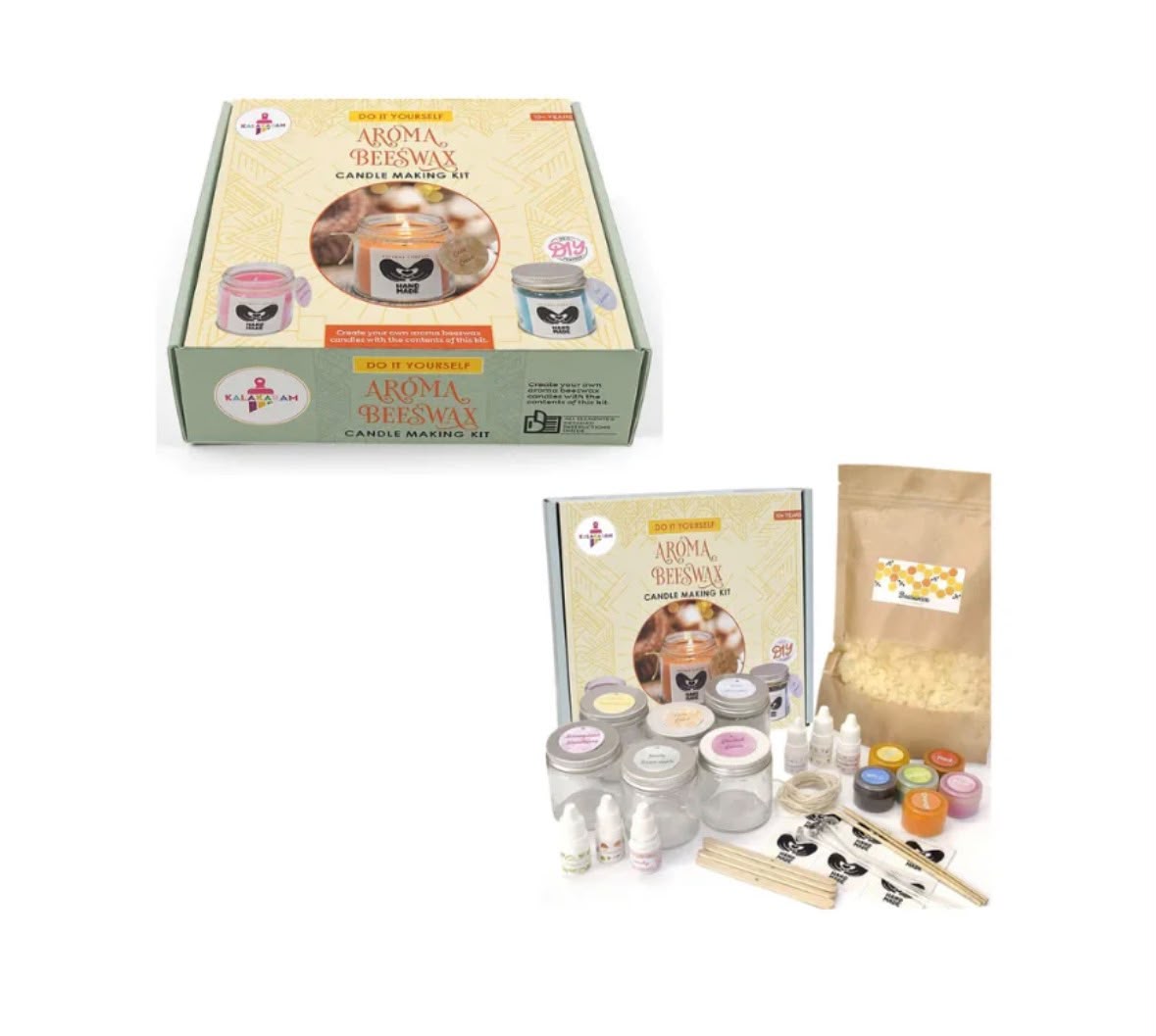 KALAKARAM BEESWAX AROMA CANDLE