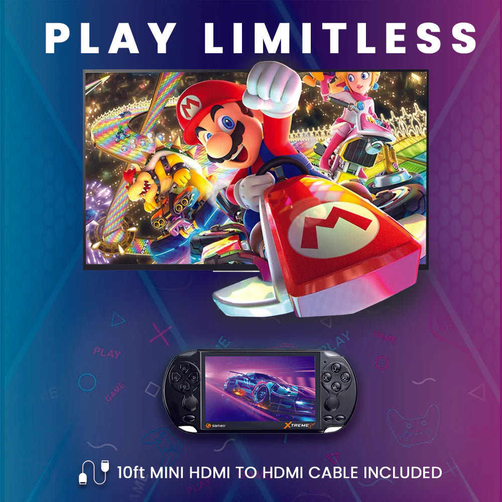 Sameo Xtreme Pro Handheld Gaming Console