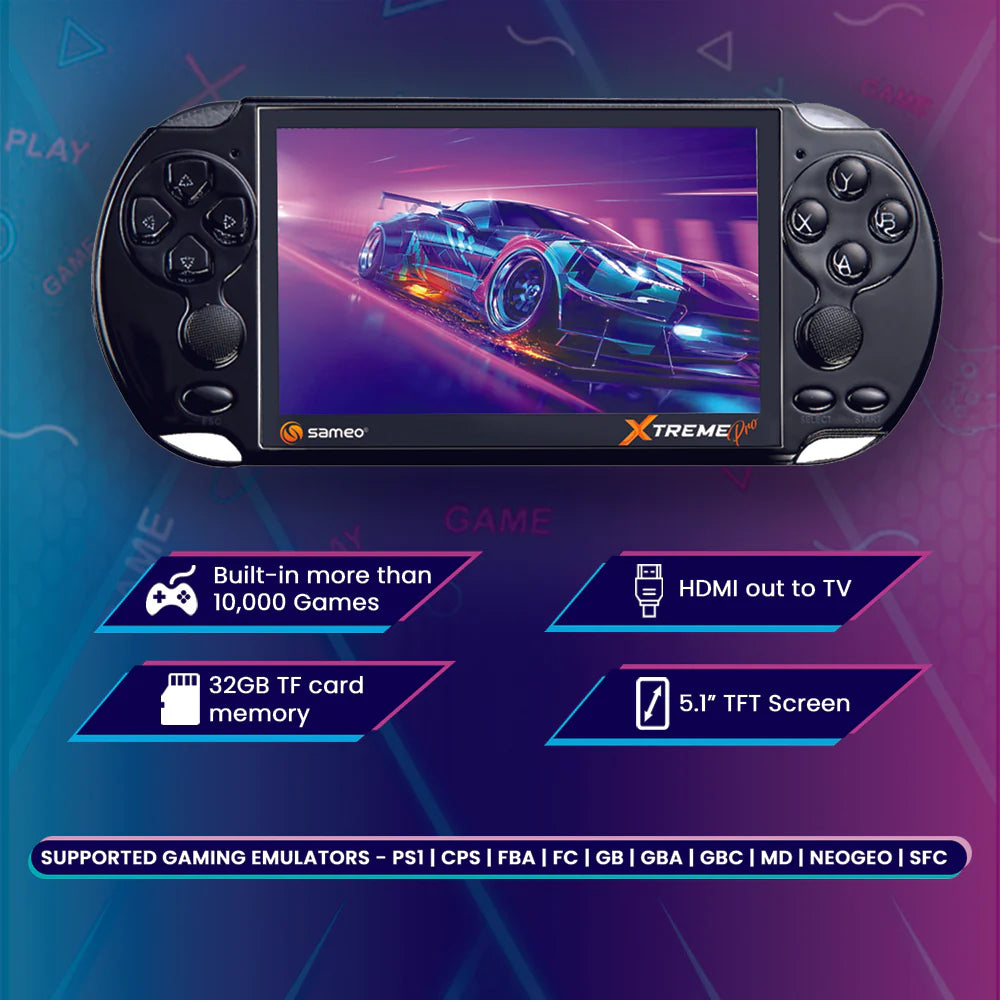 Sameo Xtreme Pro Handheld Gaming Console