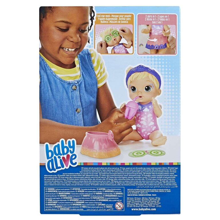 Baby Alive Rainbow Spa Baby Doll Blonde Hair