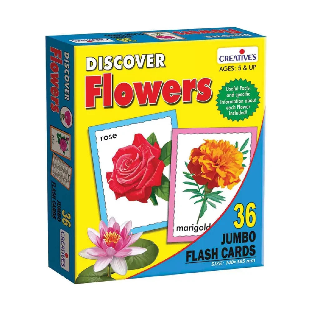 Creative's Discover Flowers Flash Cards