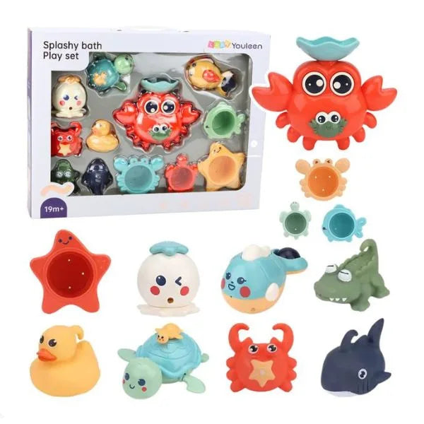 Toddler Splashy Bath Play set