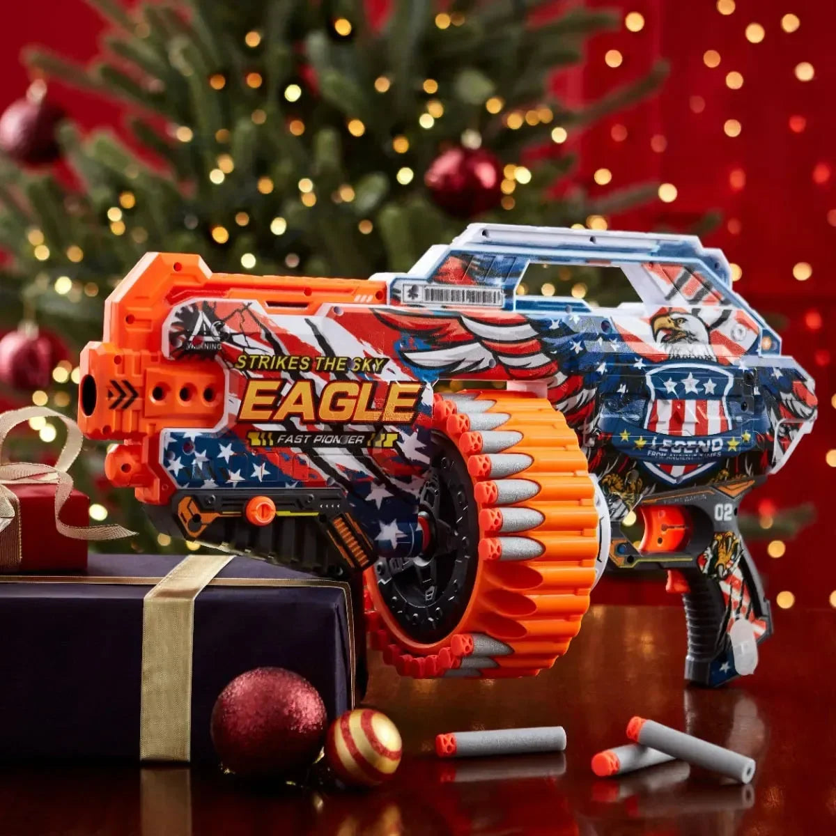 Fire Force Monster Rotary XL Electric Blaster NE Cool Graffiti Skin W Barrel XL Gun