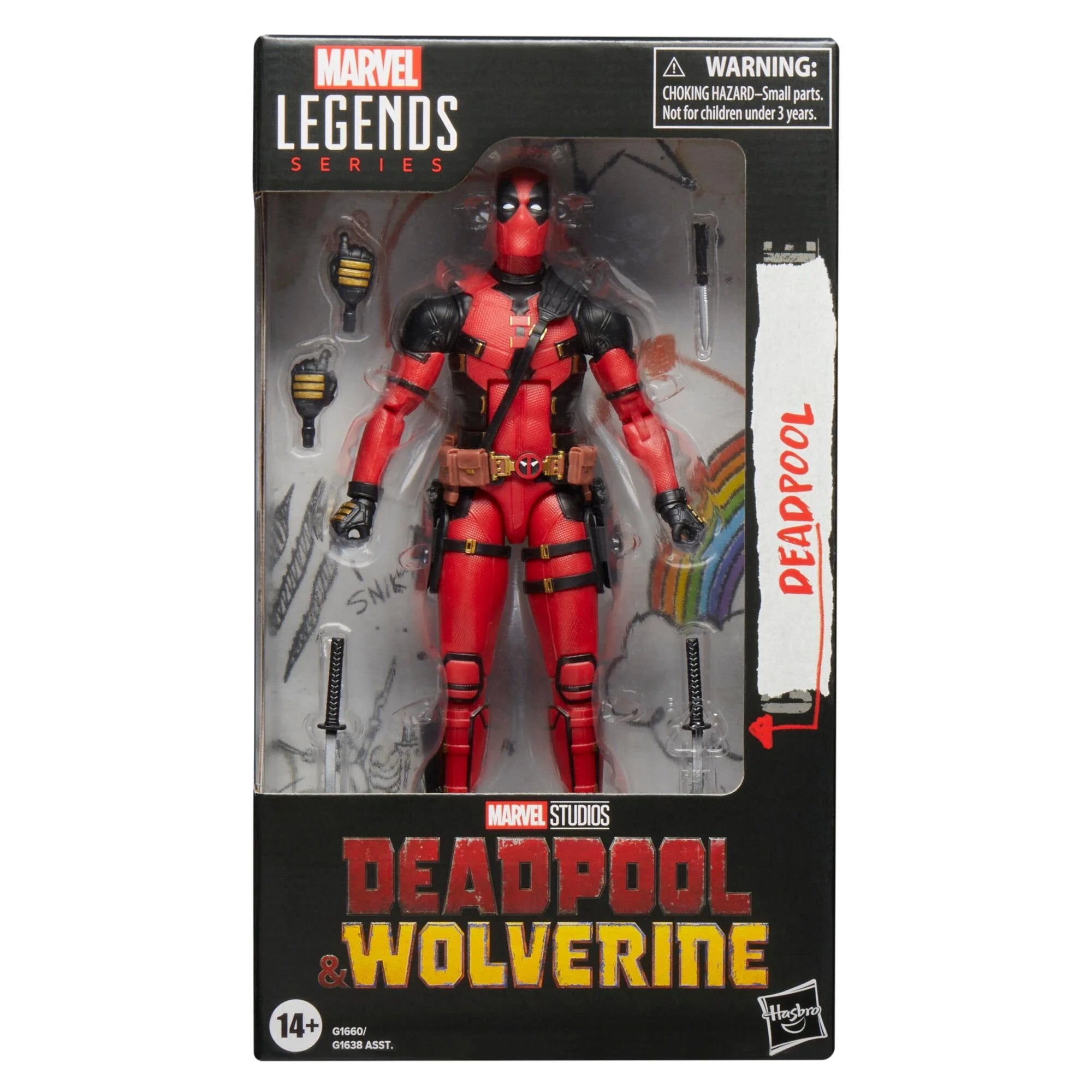 Marvel Legends Deadpool Action Figure Hasbro New Collection
