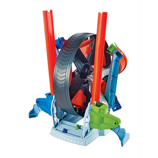 Hot Wheels Spinwheel Challenge Playset with 1:64 single Car GJM77