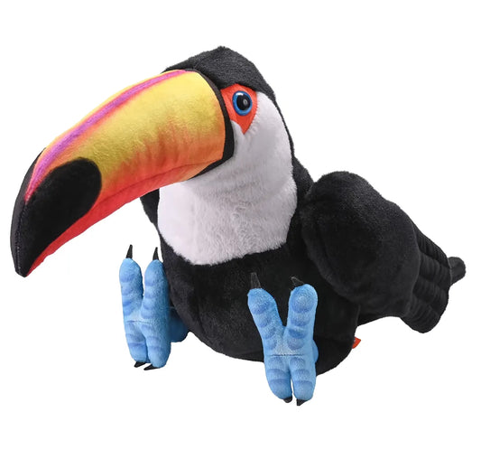 Wild Republic SITTING TOUCAN Stuffed Animal