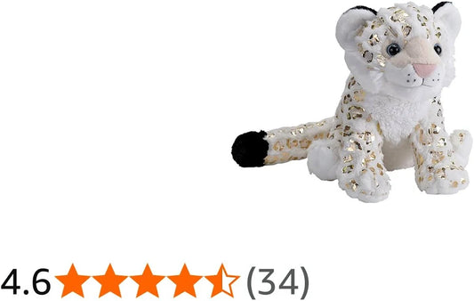 Wild Republic FOILKINS LEOPARD Stuffed Animal